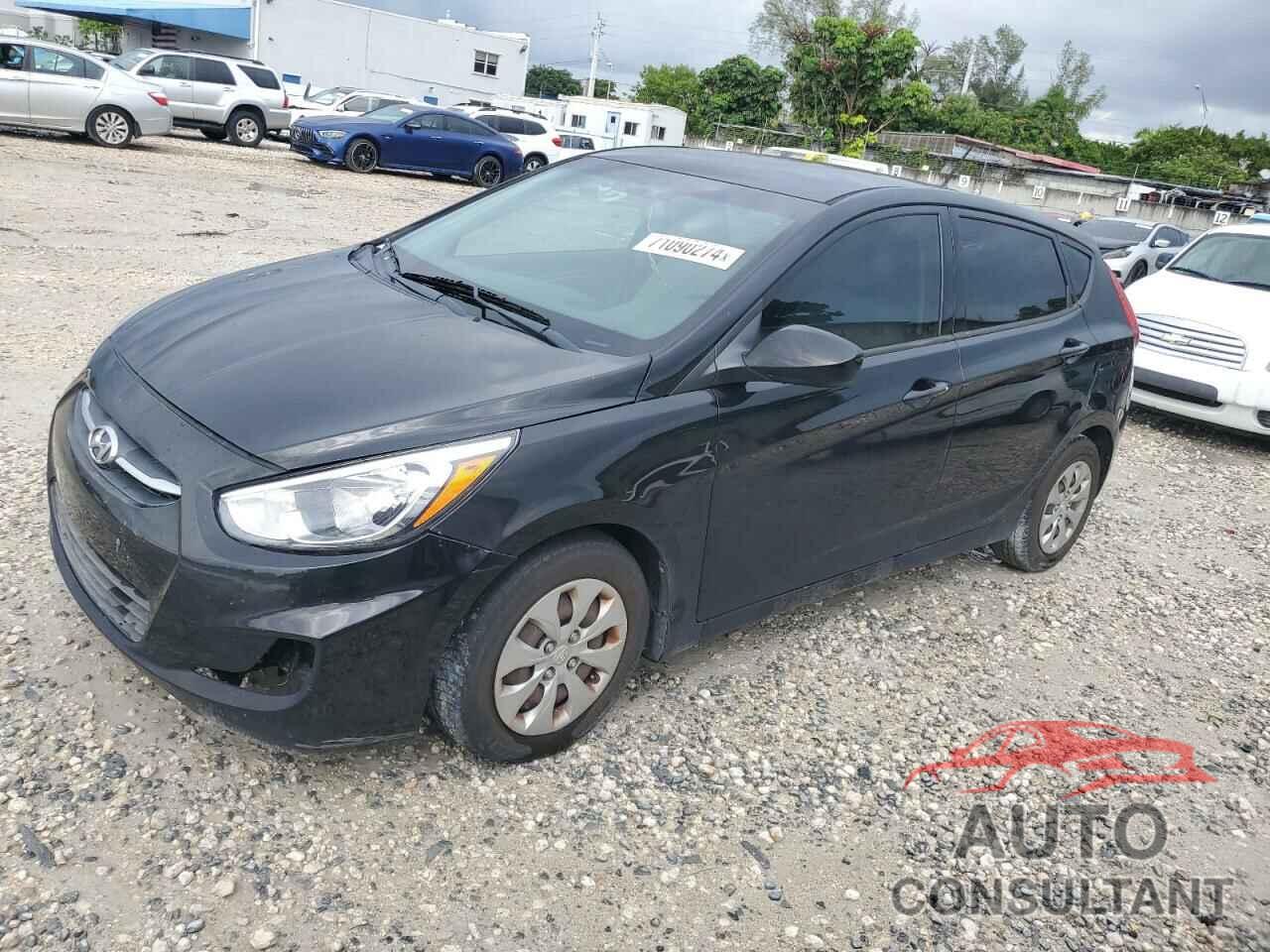 HYUNDAI ACCENT 2017 - KMHCT5AE9HU325158