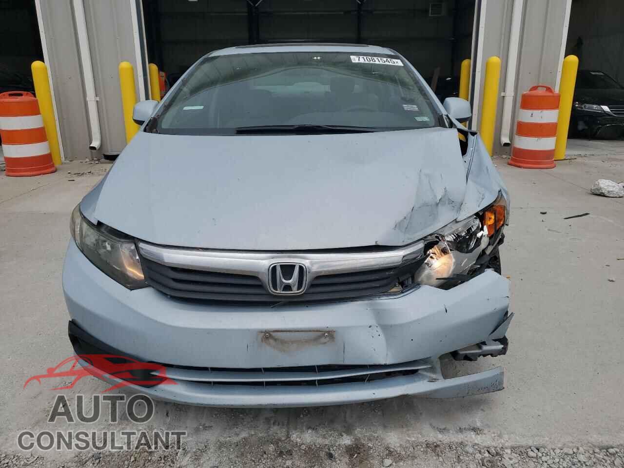 HONDA CIVIC 2012 - 19XFB2F82CE061343