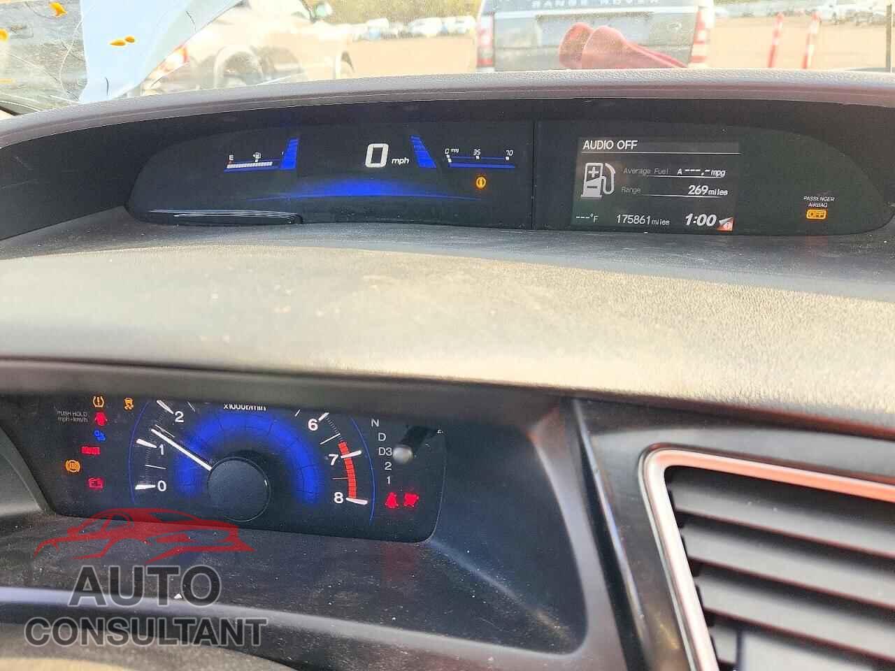 HONDA CIVIC 2013 - 19XFB2F84DE289037