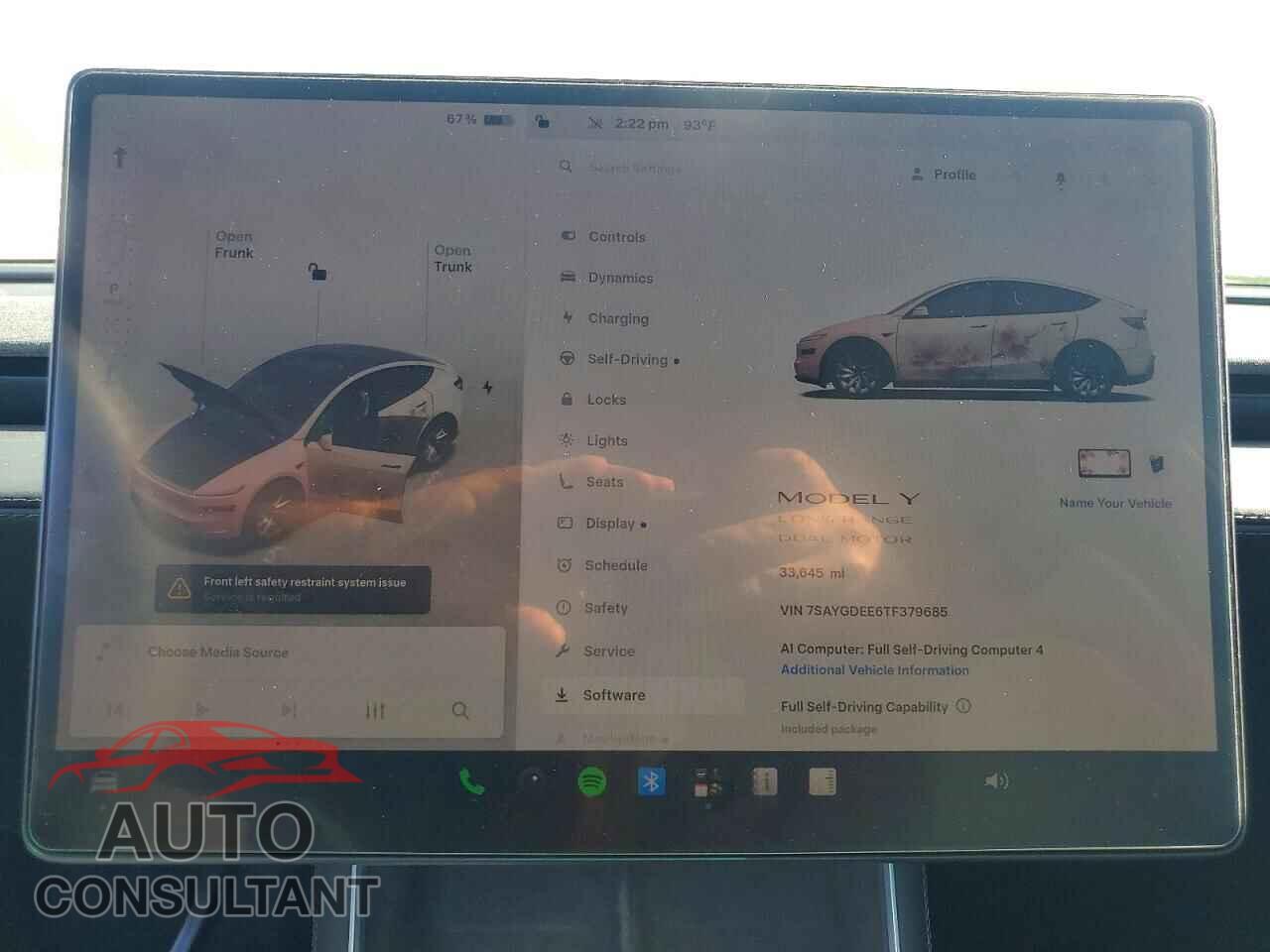 TESLA MODEL Y 2026 - 7SAYGDEE6TF379685