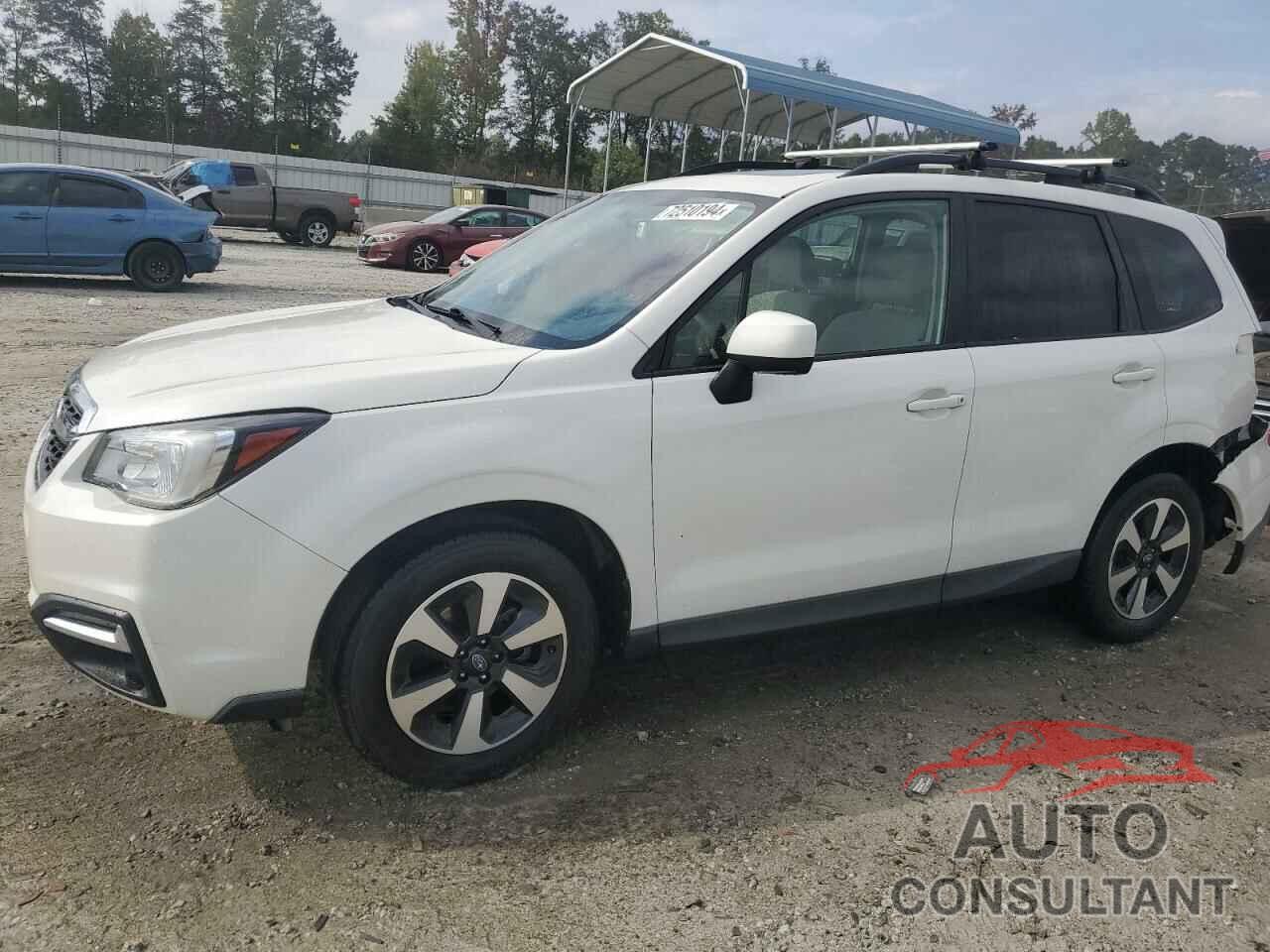 SUBARU FORESTER 2018 - JF2SJAGC1JH546886