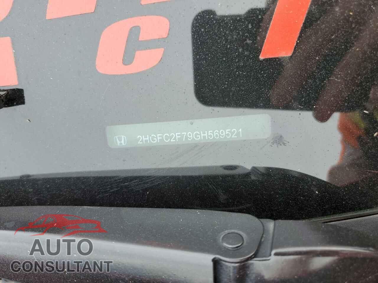 HONDA CIVIC 2016 - 2HGFC2F79GH569521