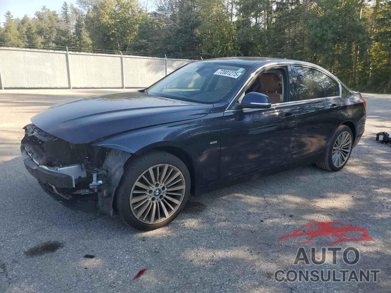 BMW 3 SERIES 2013 - WBA3B3C54DF533551