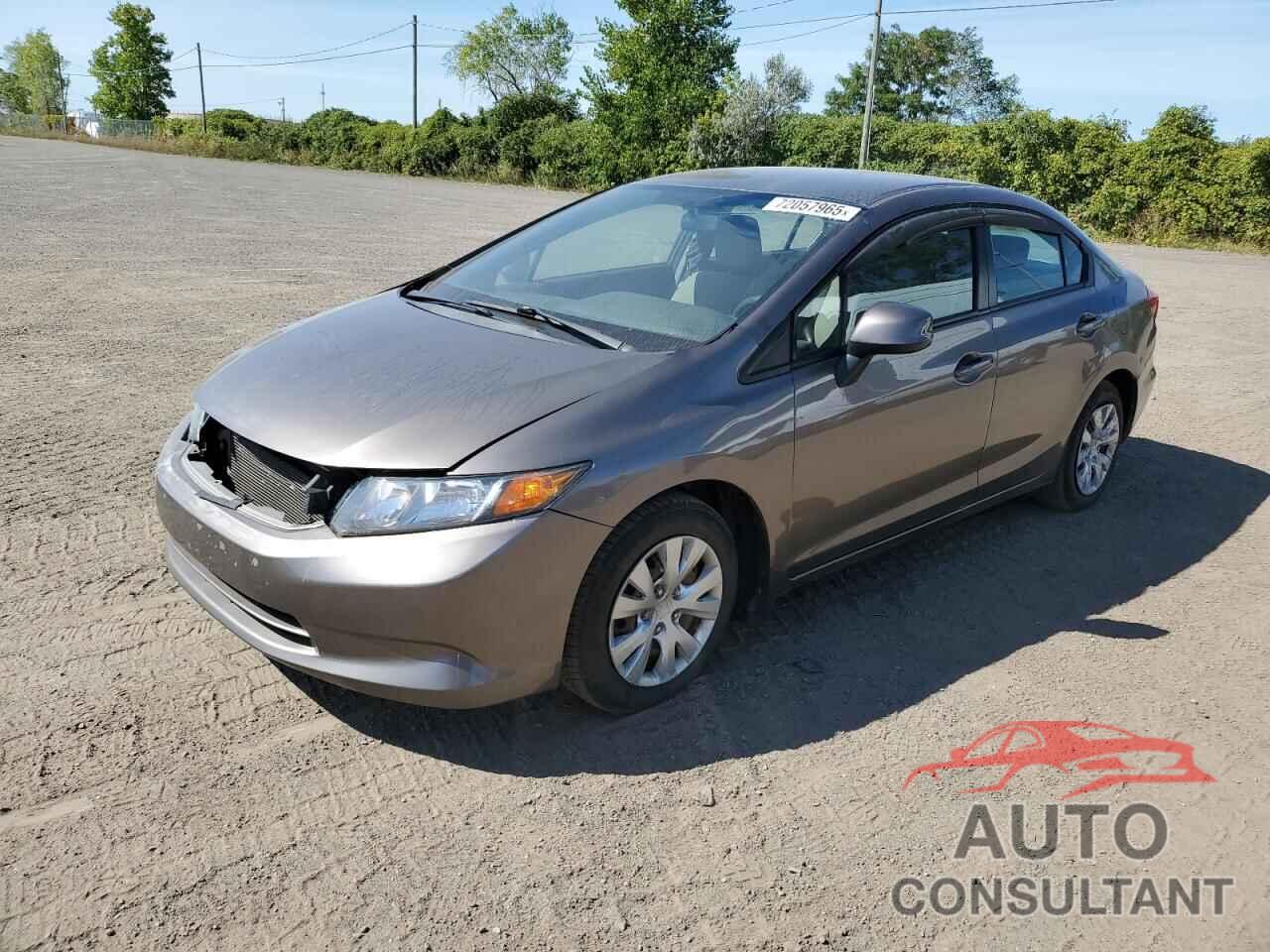 HONDA CIVIC 2012 - 2HGFB2F41CH035335