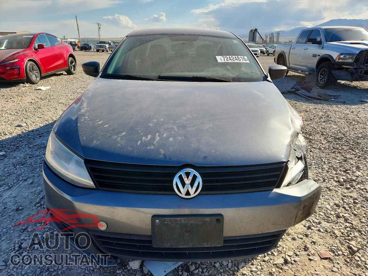 VOLKSWAGEN JETTA 2012 - 3VW2K7AJ9CM463336