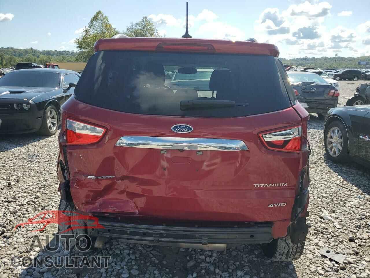FORD ECOSPORT 2019 - MAJ6S3KL0KC252206