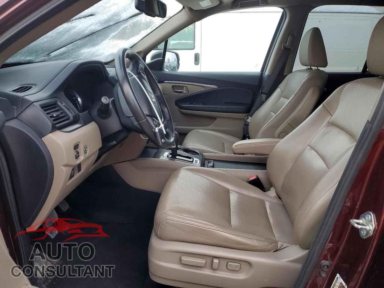 HONDA RIDGELINE 2017 - 5FPYK3F68HB034315