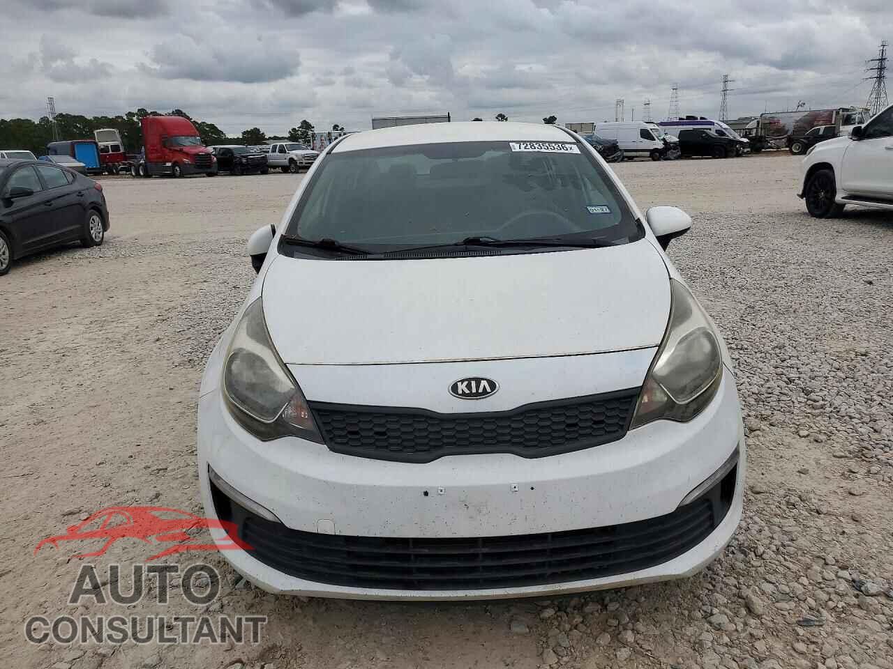KIA RIO 2017 - KNADM4A38H6034554