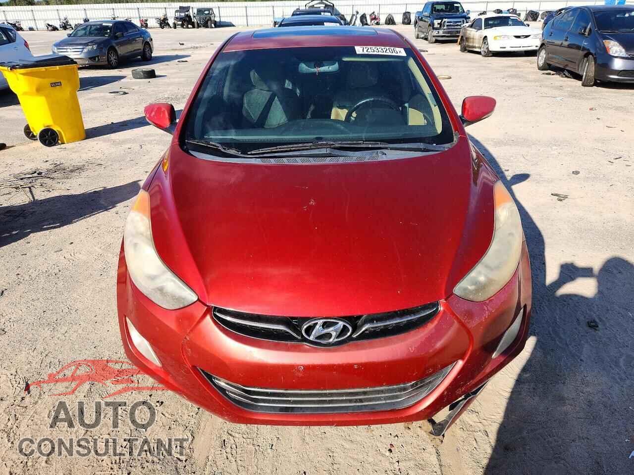 HYUNDAI ELANTRA 2012 - KMHDH4AE2CU240610