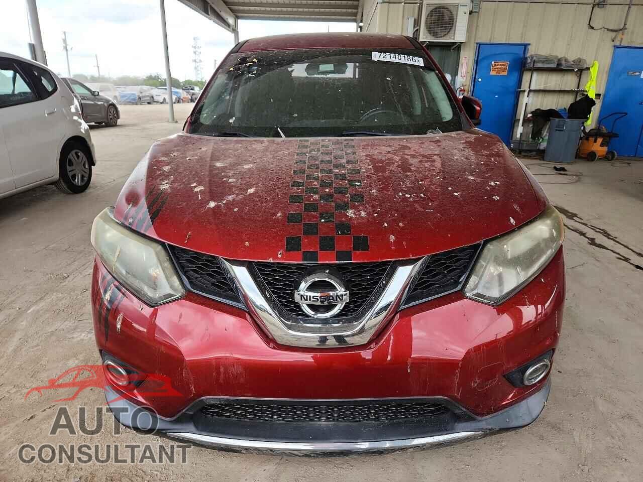 NISSAN ROGUE 2015 - KNMAT2MT0FP555672