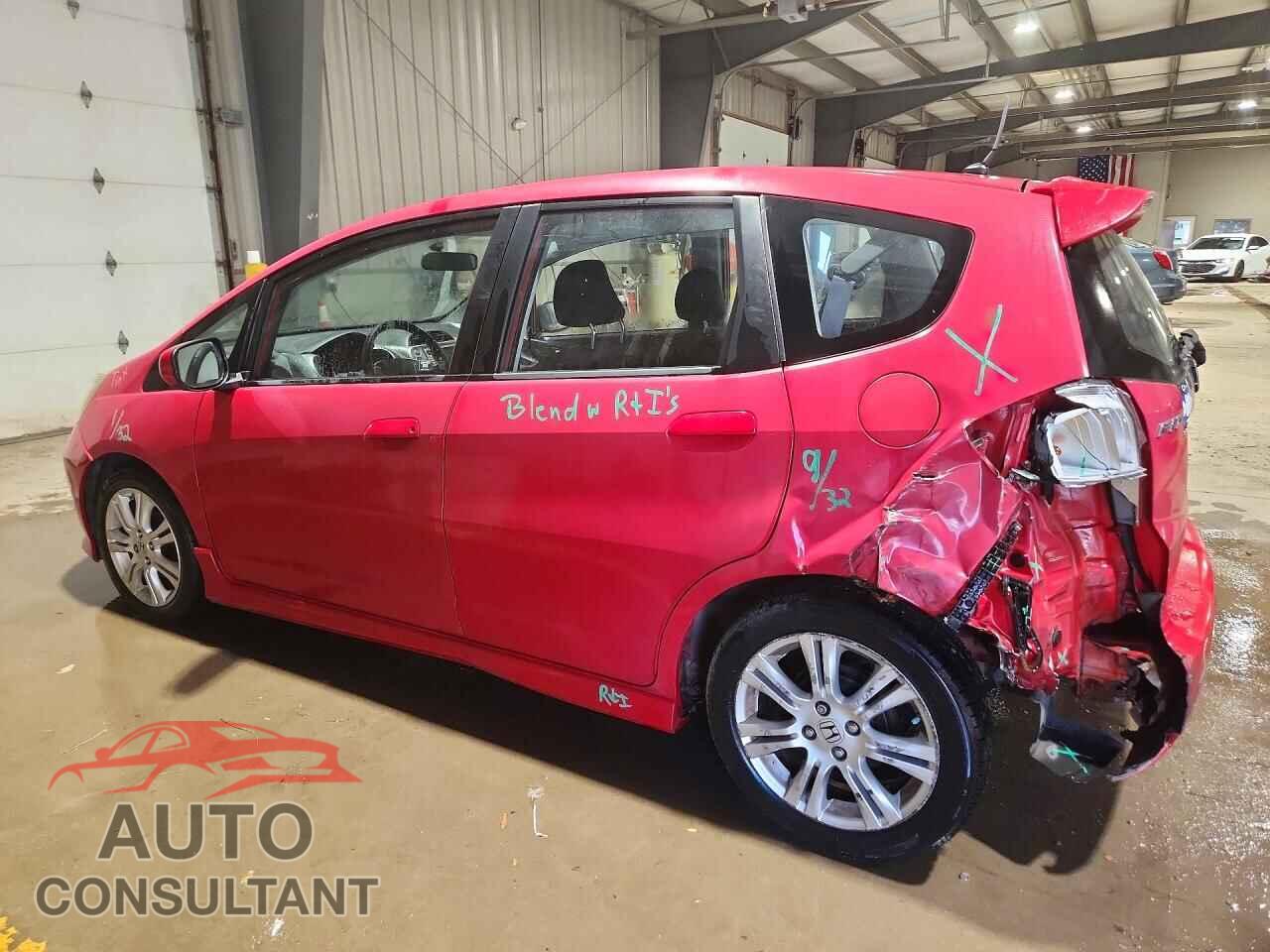 HONDA FIT 2010 - JHMGE8H61AS006854
