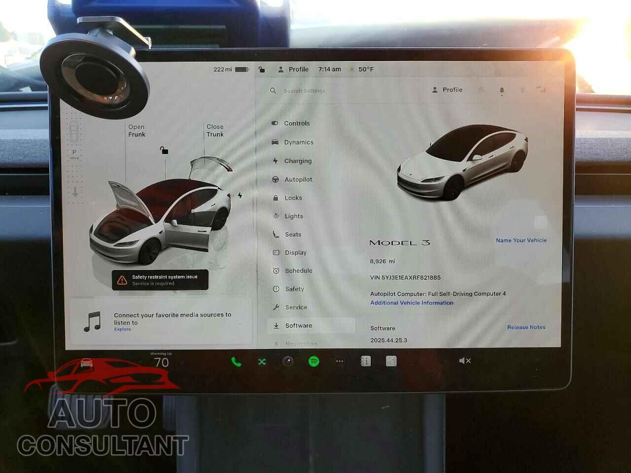 TESLA MODEL 3 2024 - 5YJ3E1EAXRF821885
