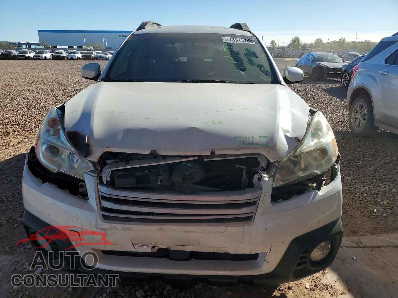 SUBARU OUTBACK 2013 - 4S4BRBGC0D3204517