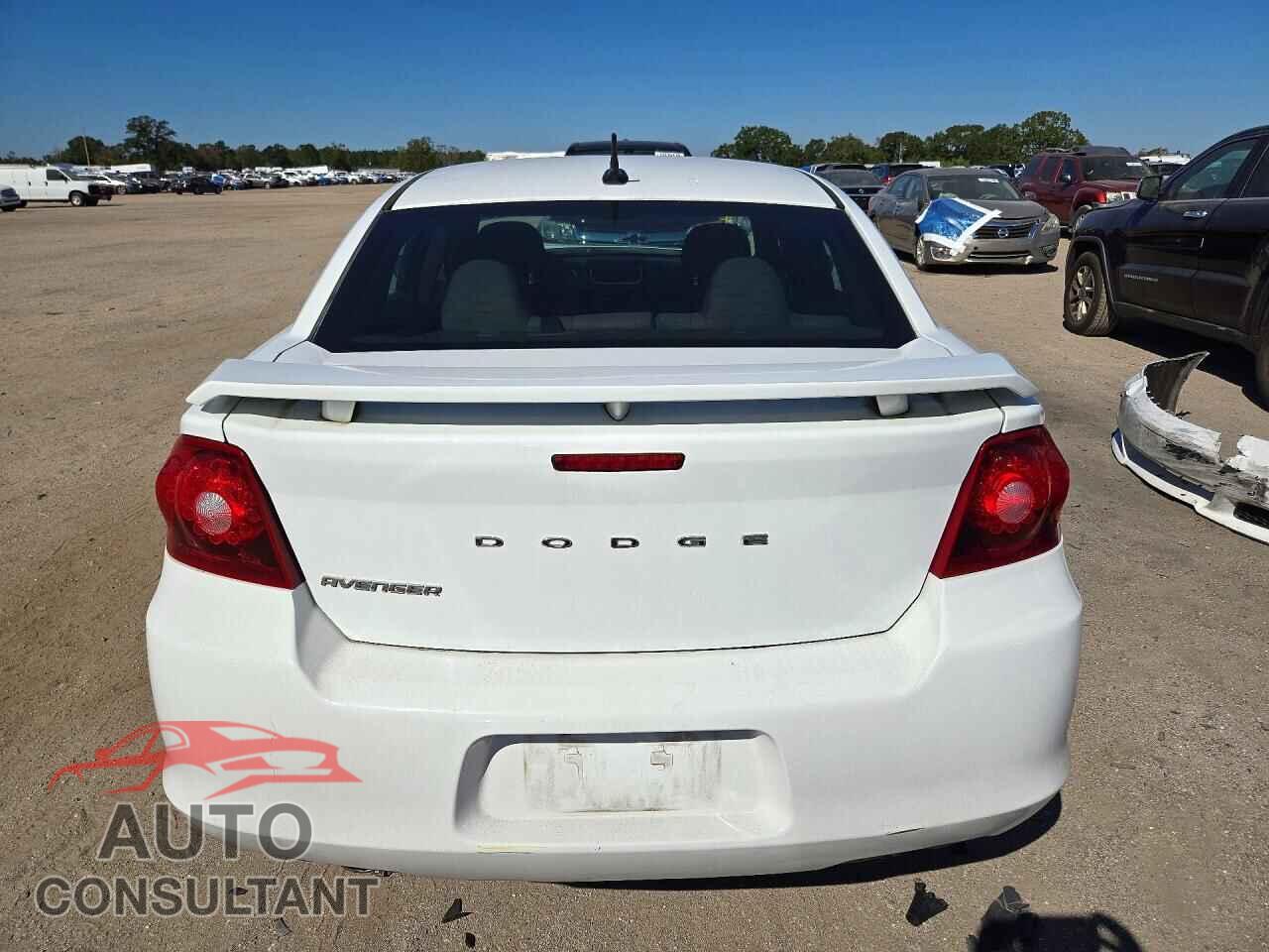 DODGE AVENGER 2013 - 1C3CDZAG0DN749203