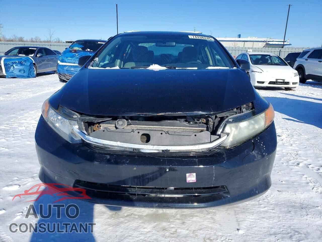 HONDA CIVIC 2012 - 2HGFB2F54CH009272