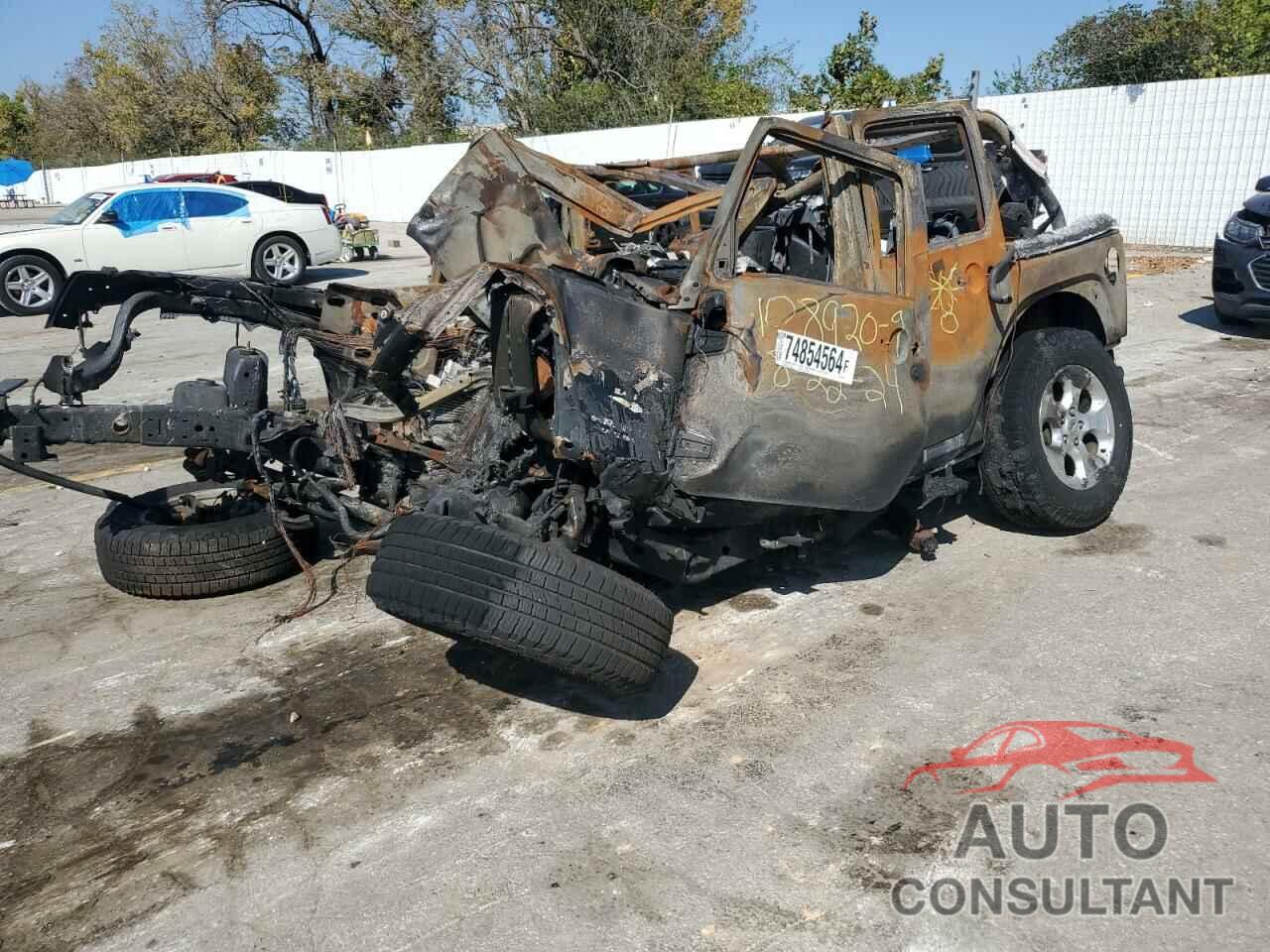 JEEP WRANGLER 2015 - 1C4BJWEGXFL690412