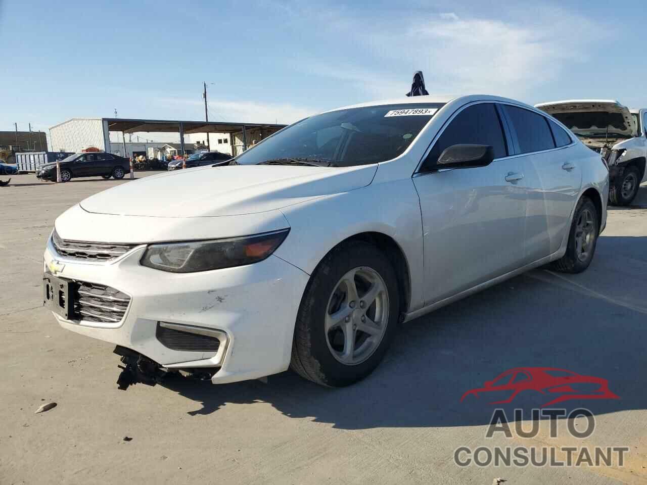 CHEVROLET MALIBU 2017 - 1G1ZB5STXHF137454