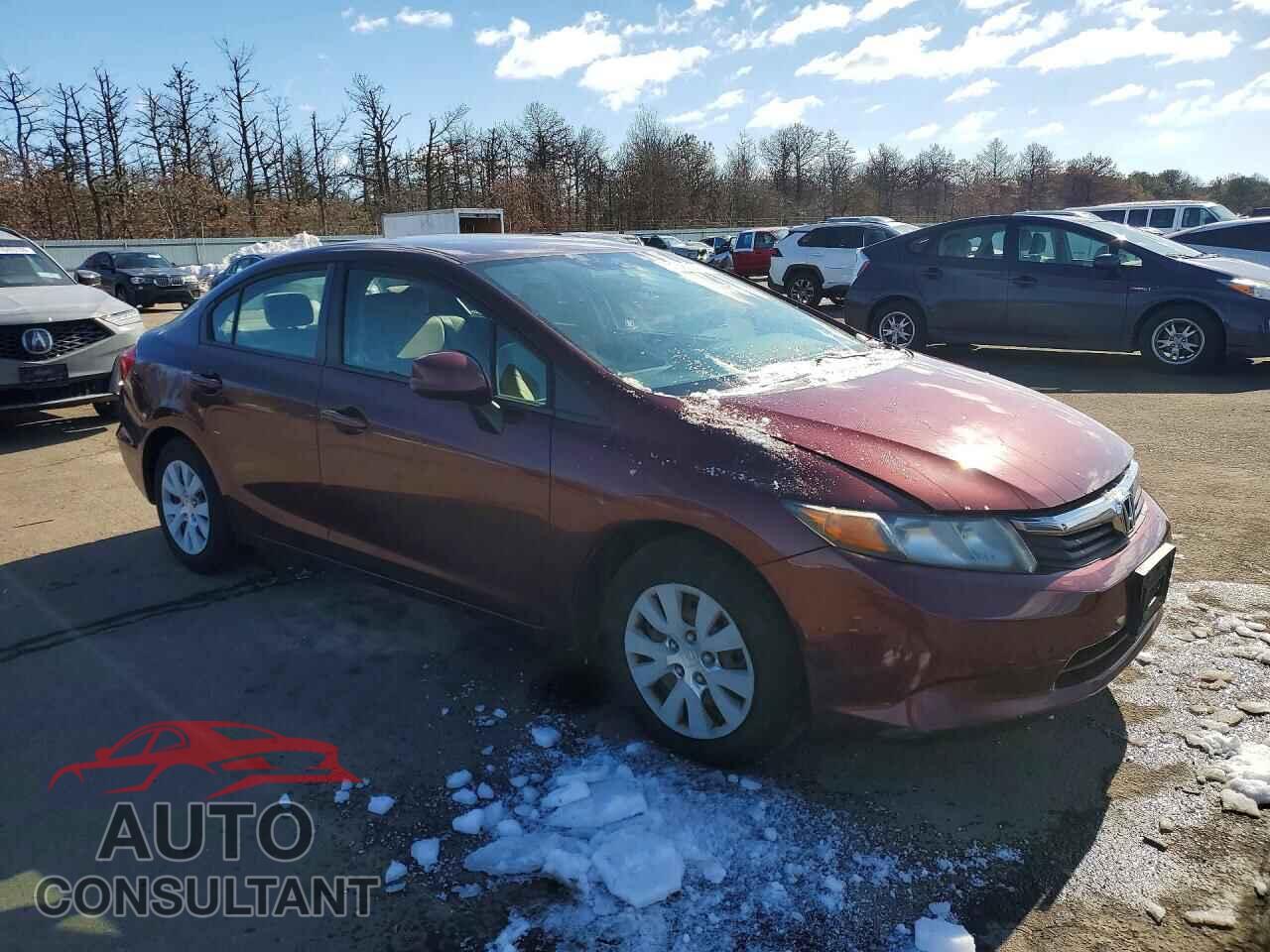 HONDA CIVIC 2012 - 19XFB2F55CE389698