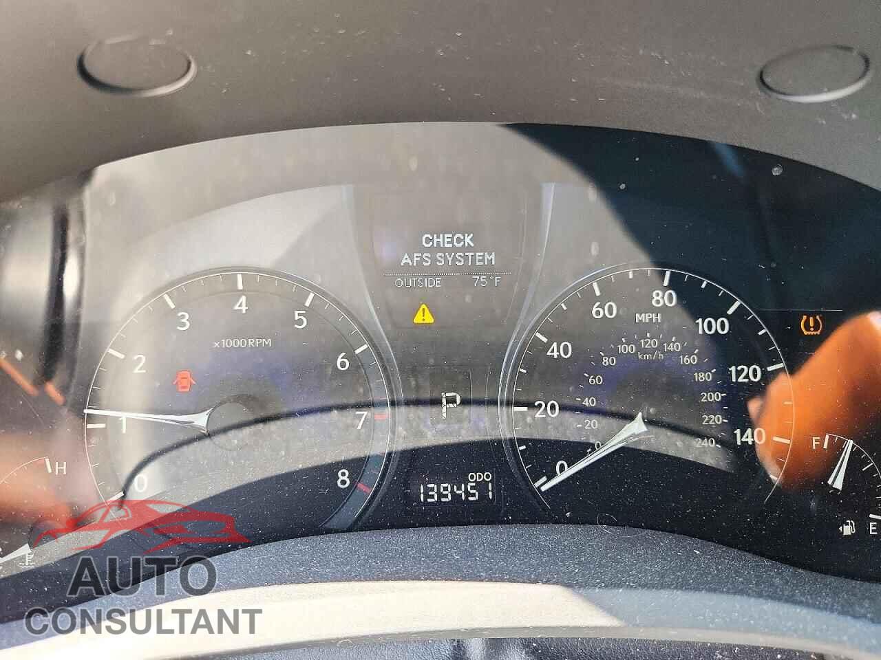 LEXUS RX350 2011 - 2T2BK1BA3BC088545