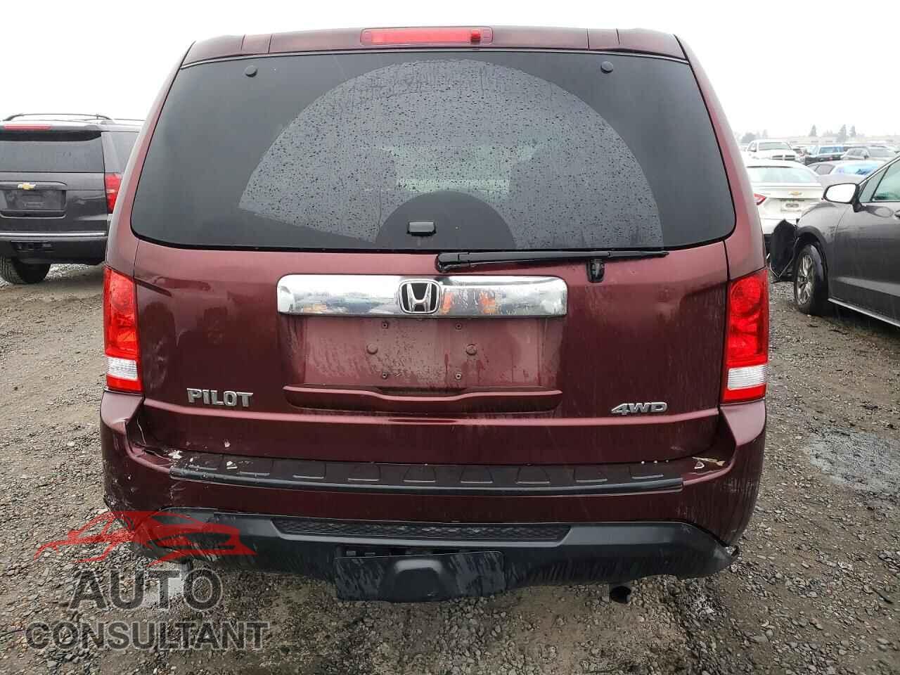HONDA PILOT 2012 - 5FNYF4H51CB040022