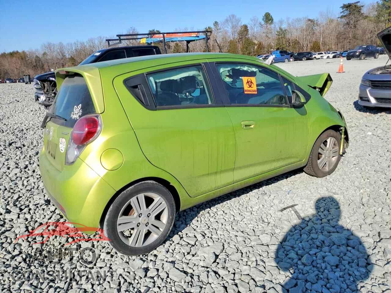 CHEVROLET SPARK 2013 - KL8CD6S96DC502198