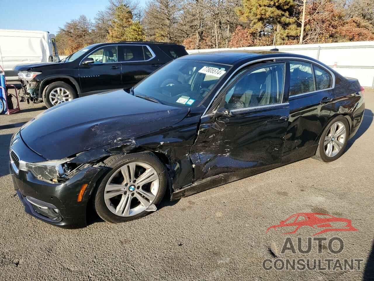 BMW 3 SERIES 2017 - WBA8B9G55HNU48796