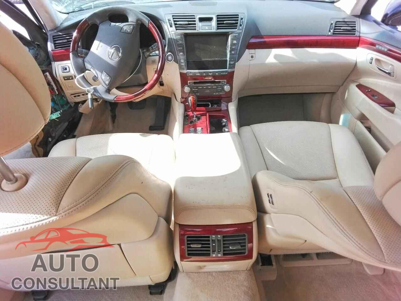 LEXUS LS460 2012 - JTHGL5EF5C5046591