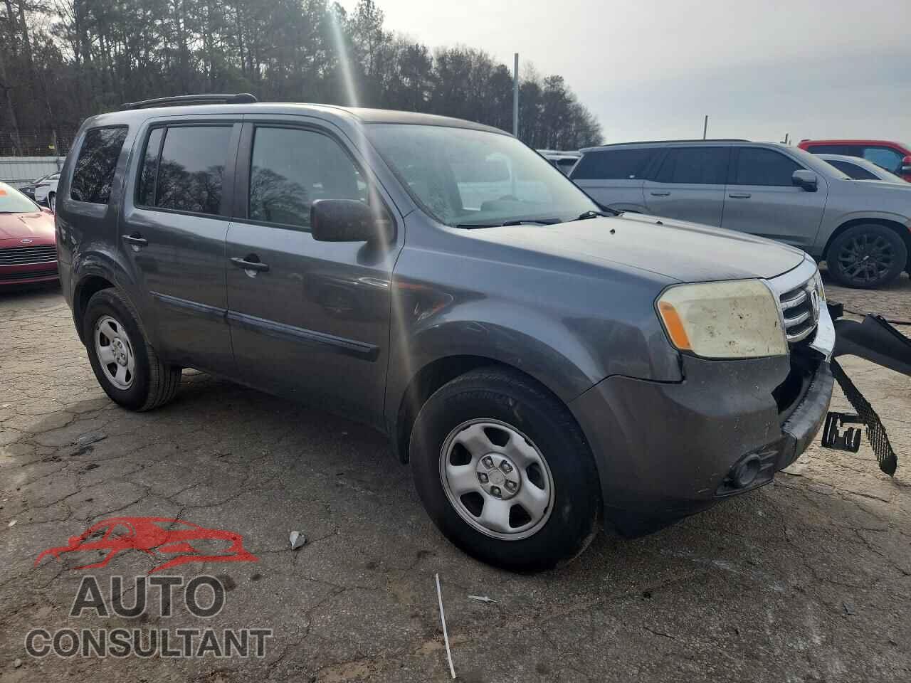 HONDA PILOT 2013 - 5FNYF3H24DB019229