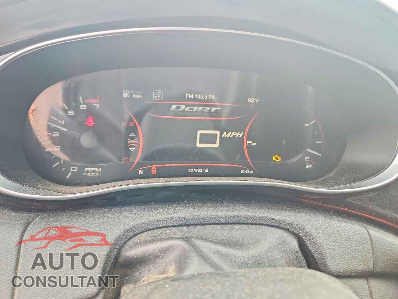 DODGE DART 2013 - 1C3CDFCA4DD105426
