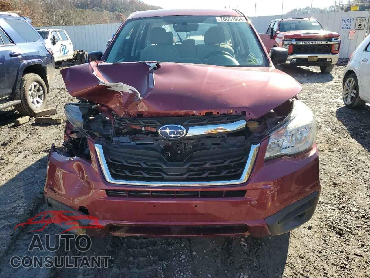 SUBARU FORESTER 2017 - JF2SJAAC8HH400990
