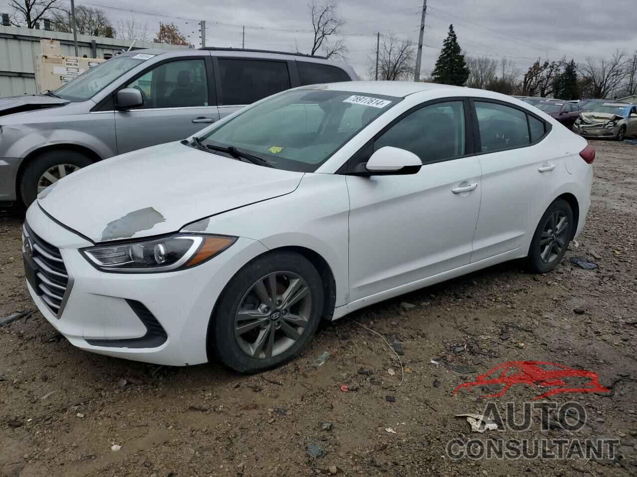 HYUNDAI ELANTRA 2018 - 5NPD84LF6JH324575