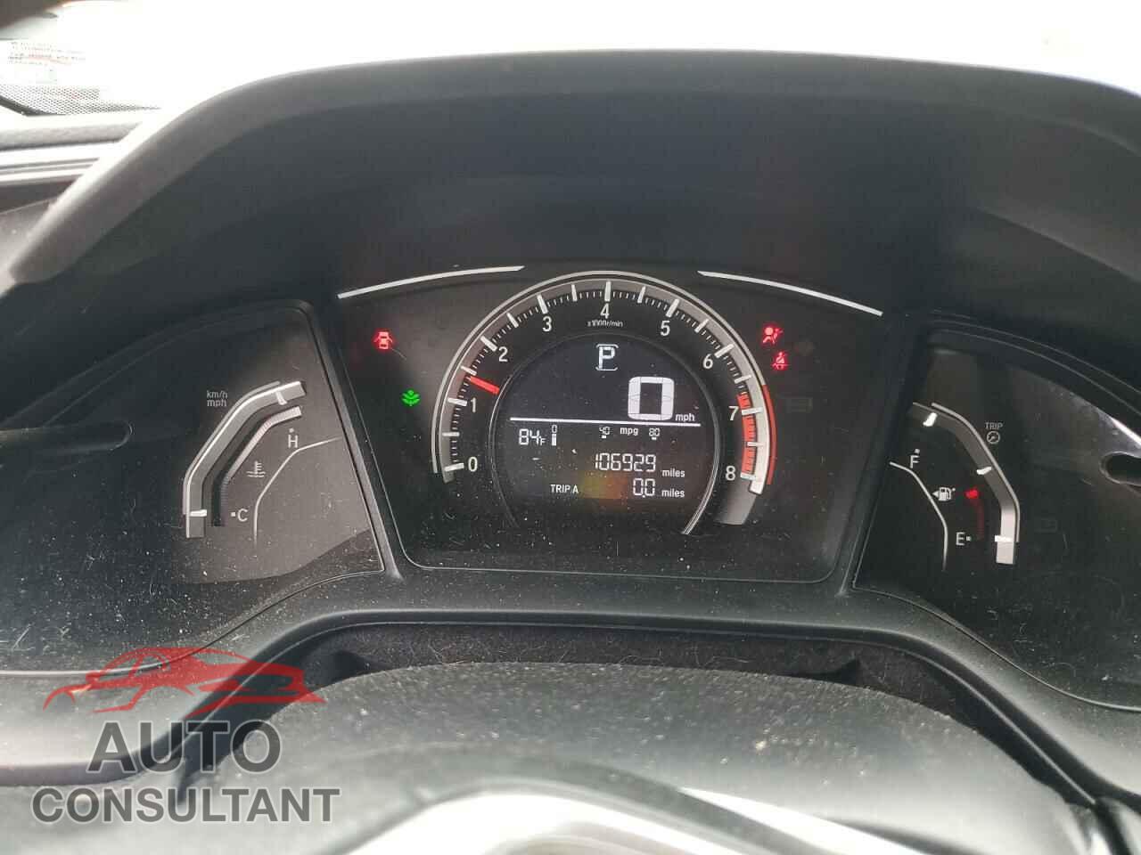 HONDA CIVIC 2017 - 19XFC2F52HE002111