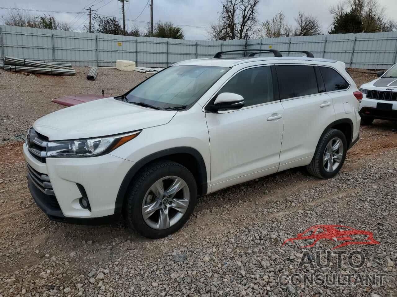 TOYOTA HIGHLANDER 2018 - 5TDYZRFH5JS252416