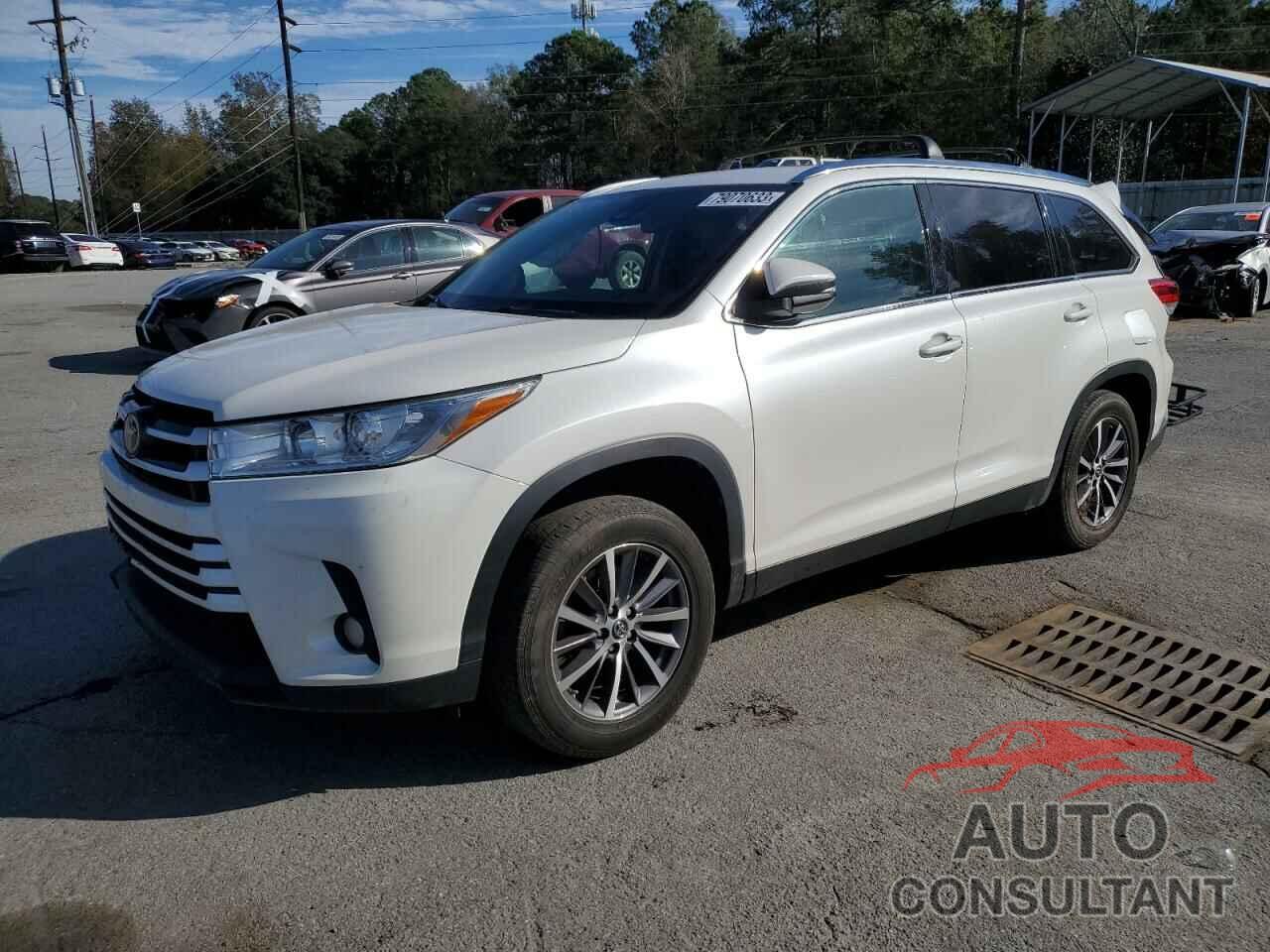 TOYOTA HIGHLANDER 2019 - 5TDKZRFH4KS563181