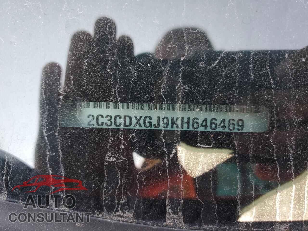 DODGE CHARGER 2019 - 2C3CDXGJ9KH646469