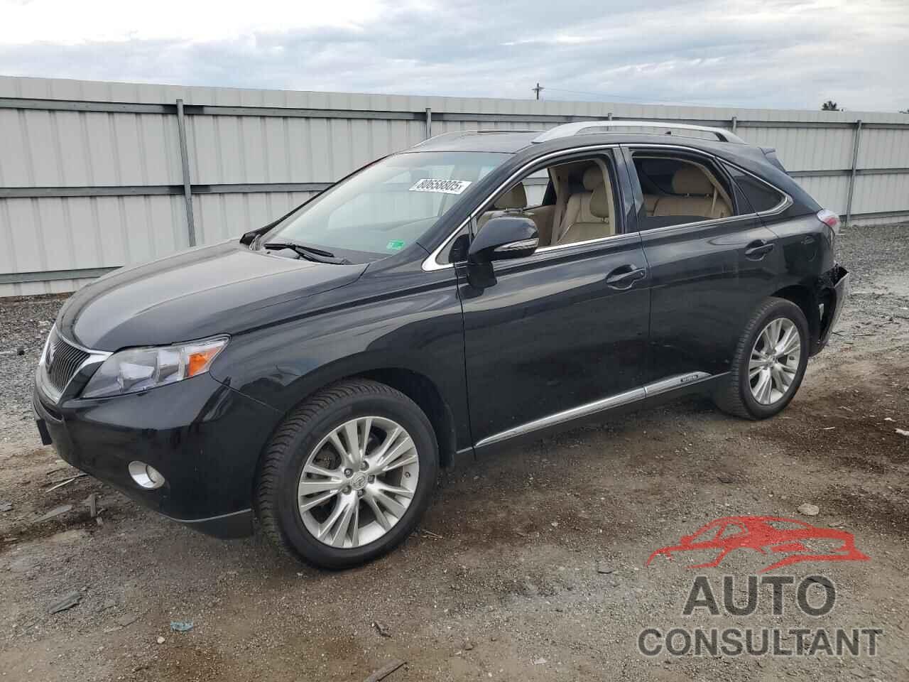 LEXUS RX450 2011 - JTJBC1BA3B2034837