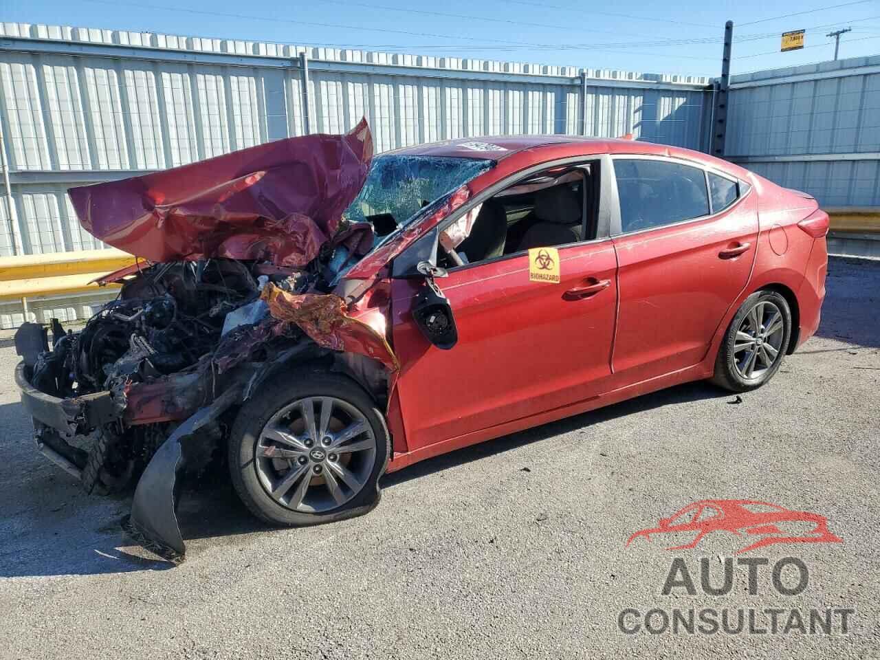 HYUNDAI ELANTRA 2017 - 5NPD84LF4HH019960