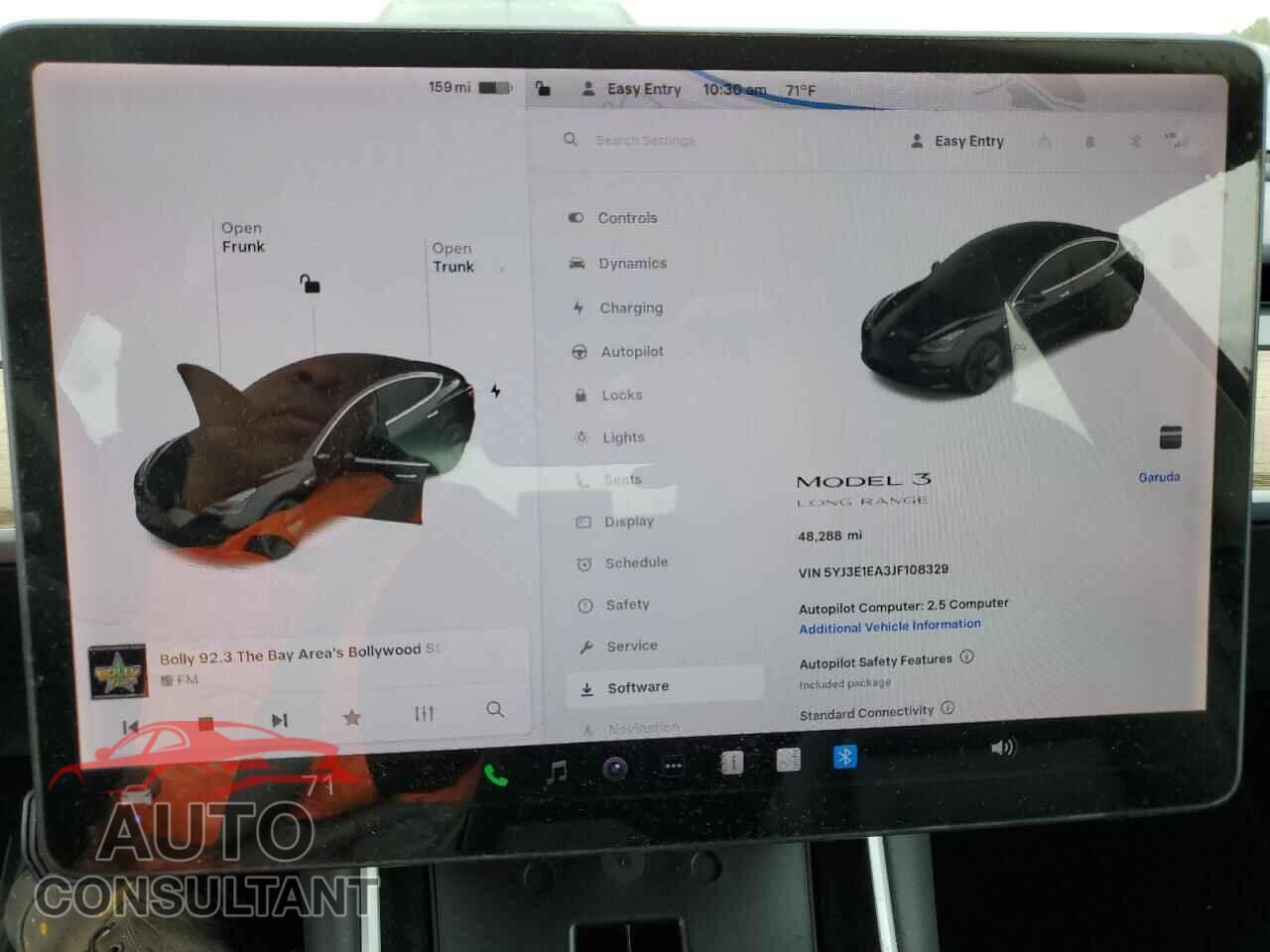 TESLA MODEL 3 2018 - 5YJ3E1EA3JF108329