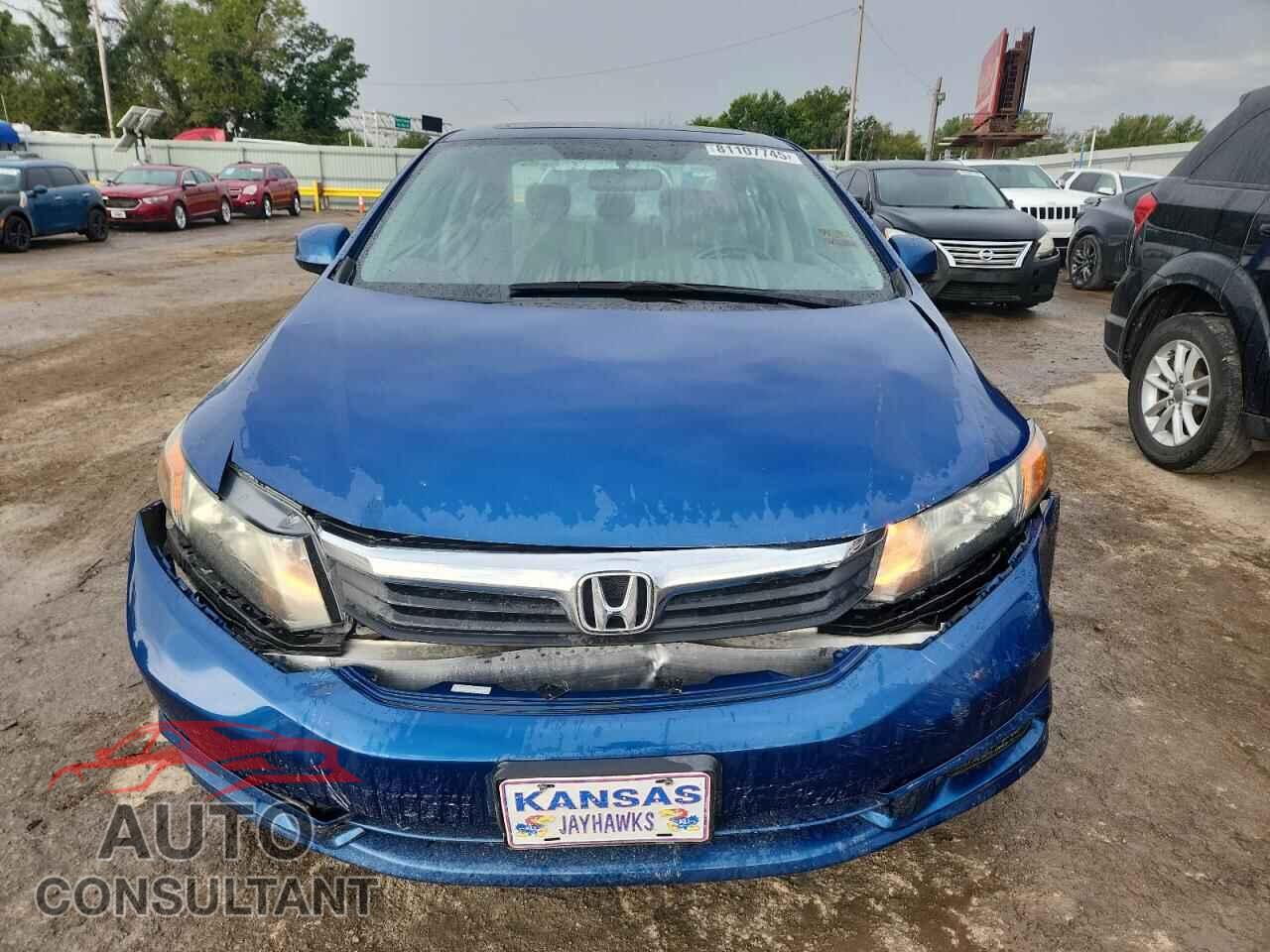 HONDA CIVIC 2012 - 2HGFB2F9XCH509942