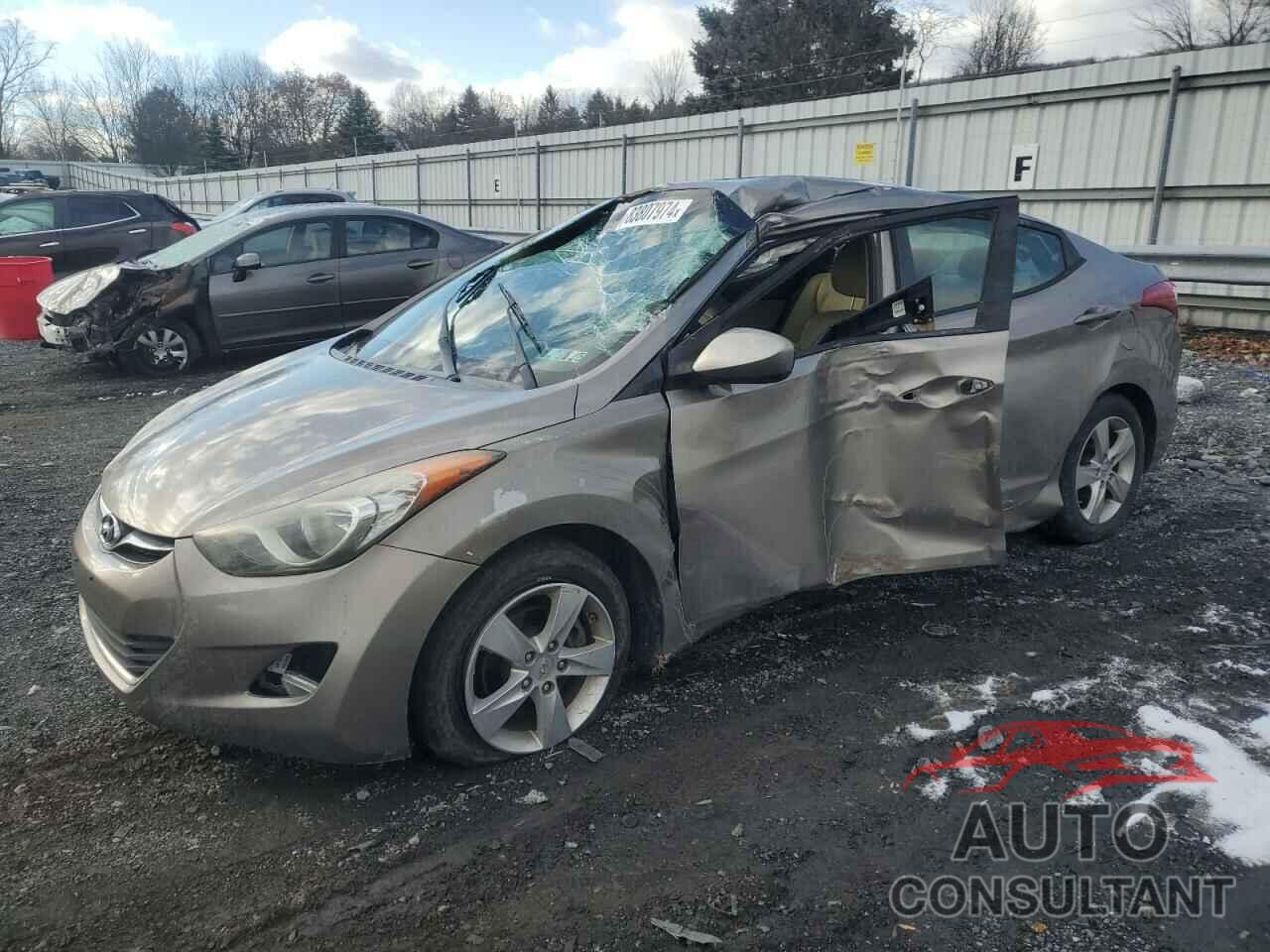 HYUNDAI ELANTRA 2012 - 5NPDH4AE3CH127022