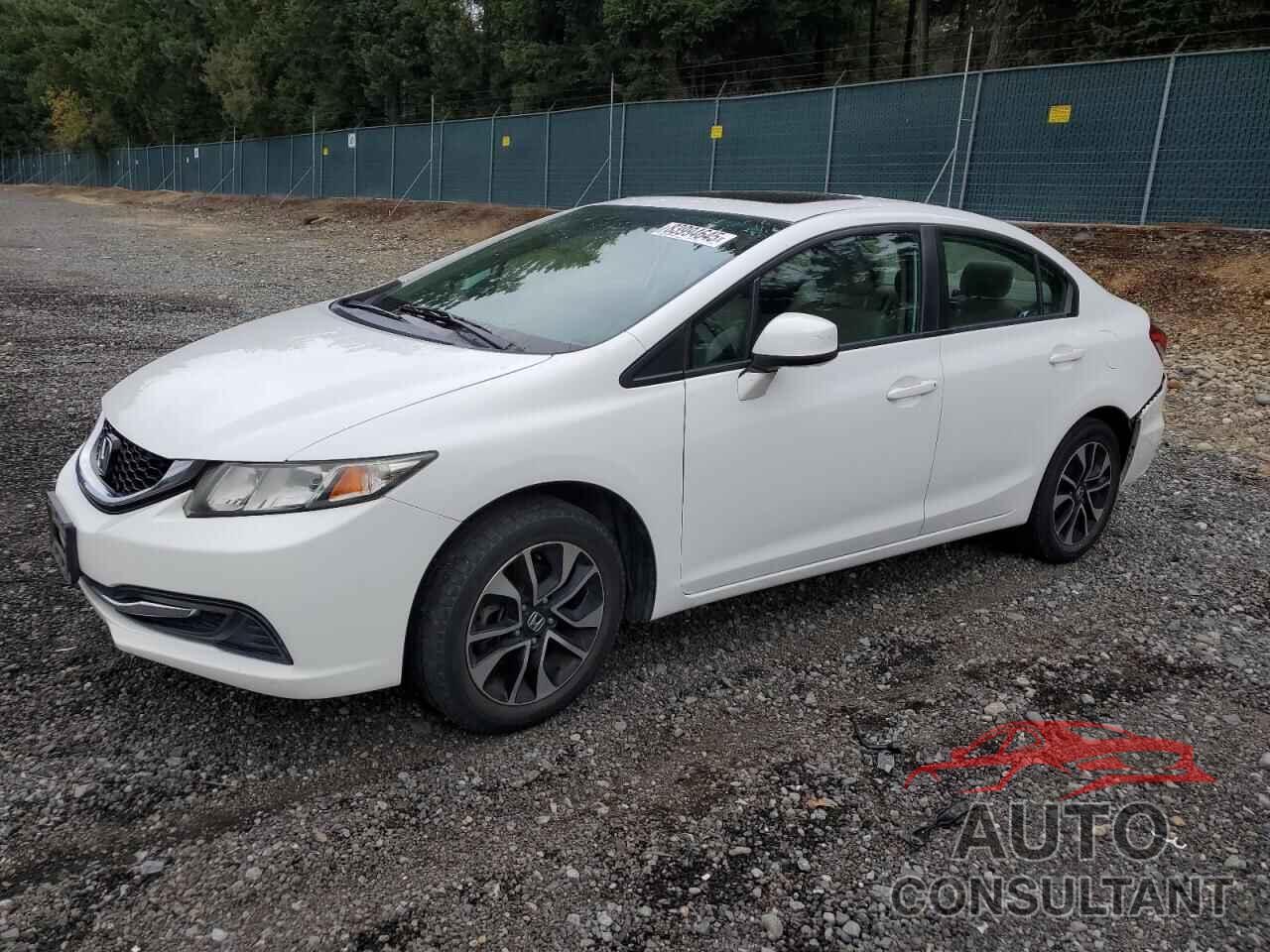 HONDA CIVIC 2013 - 19XFB2F80DE274695