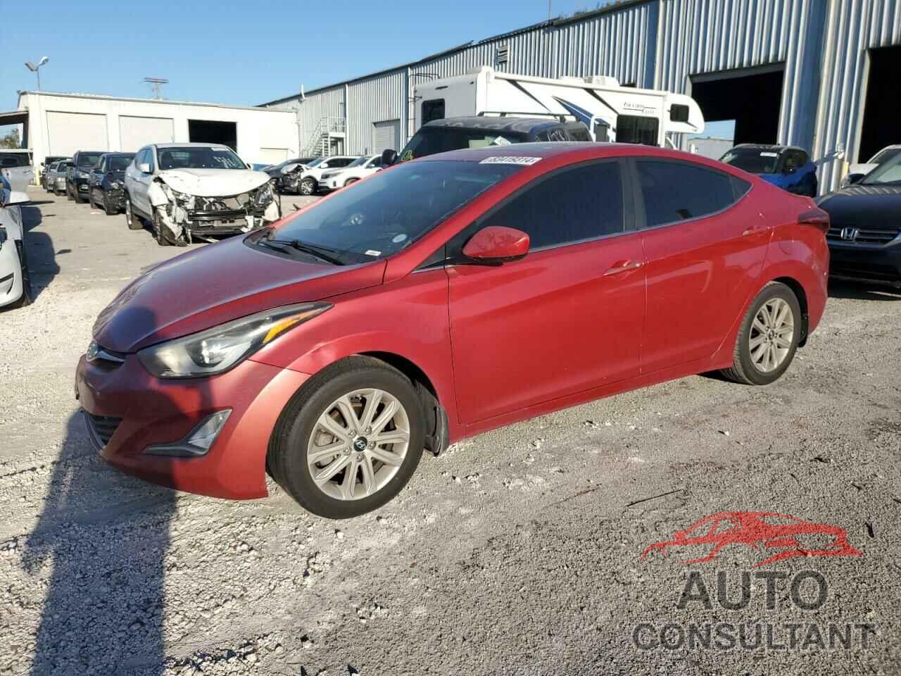 HYUNDAI ELANTRA 2015 - KMHDH4AE2FU344034