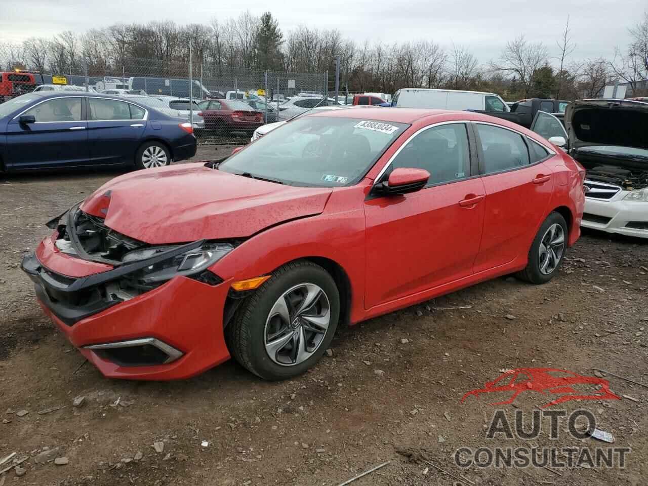 HONDA CIVIC 2019 - 2HGFC2F63KH514952