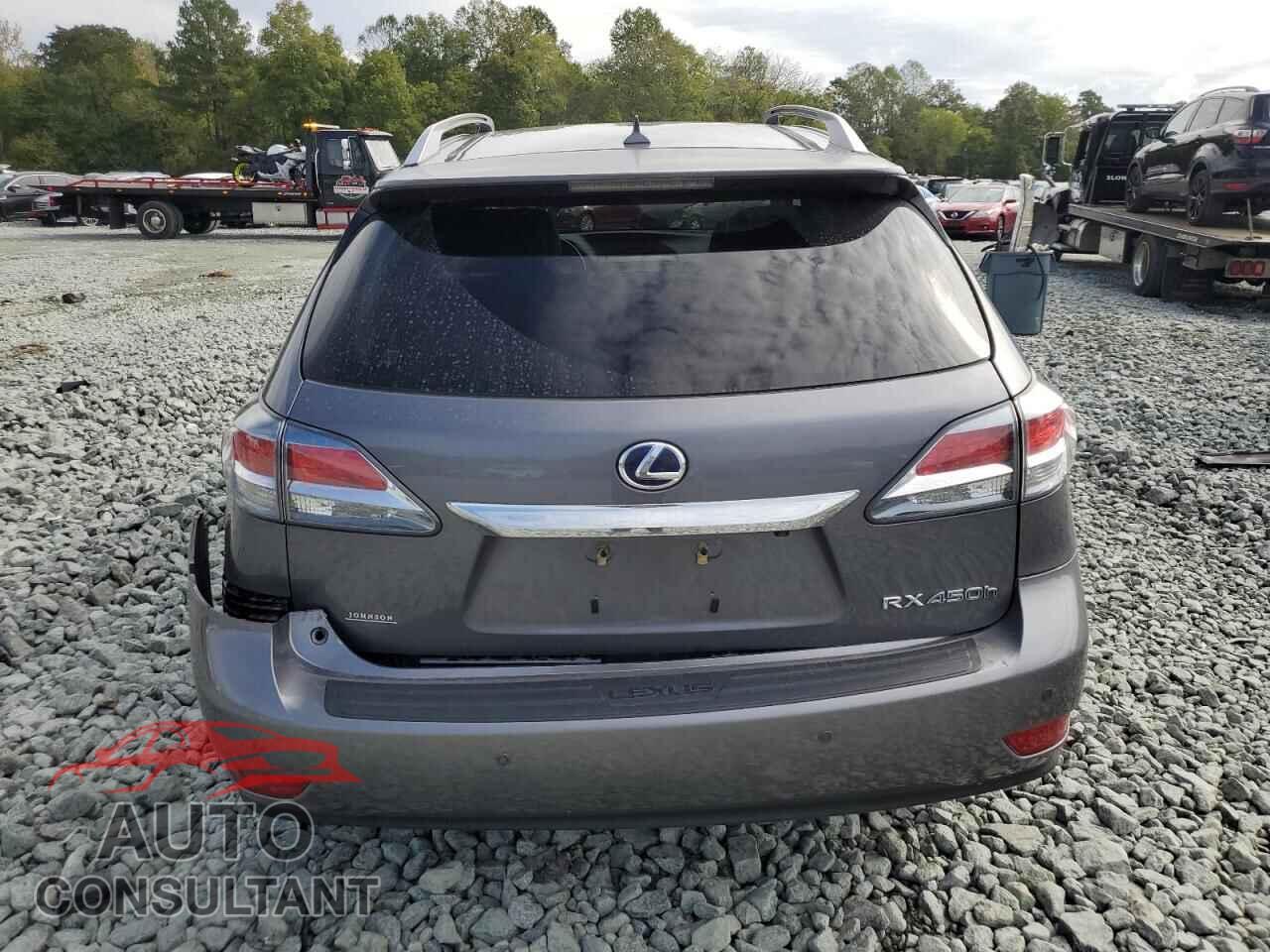 LEXUS RX450 2013 - JTJBC1BAXD2051167