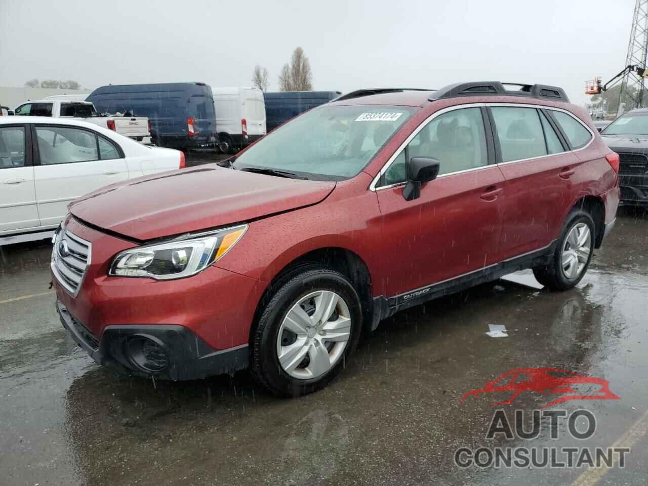 SUBARU OUTBACK 2016 - 4S4BSAAC4G3280947