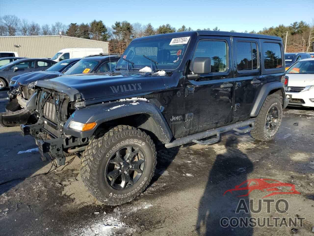 JEEP WRANGLER 2022 - 1C4HJXDG9NW102093