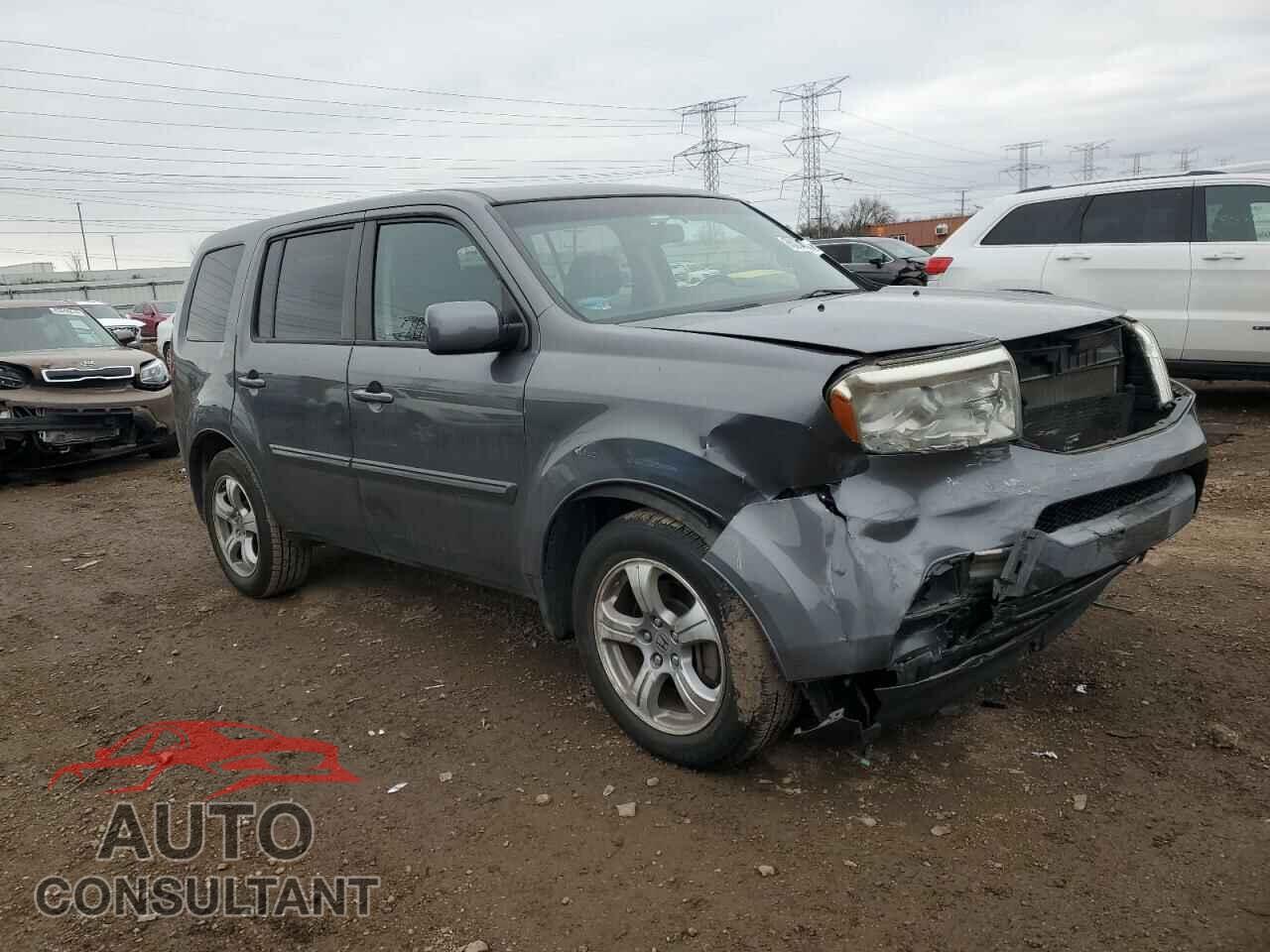 HONDA PILOT 2012 - 5FNYF4H70CB079542