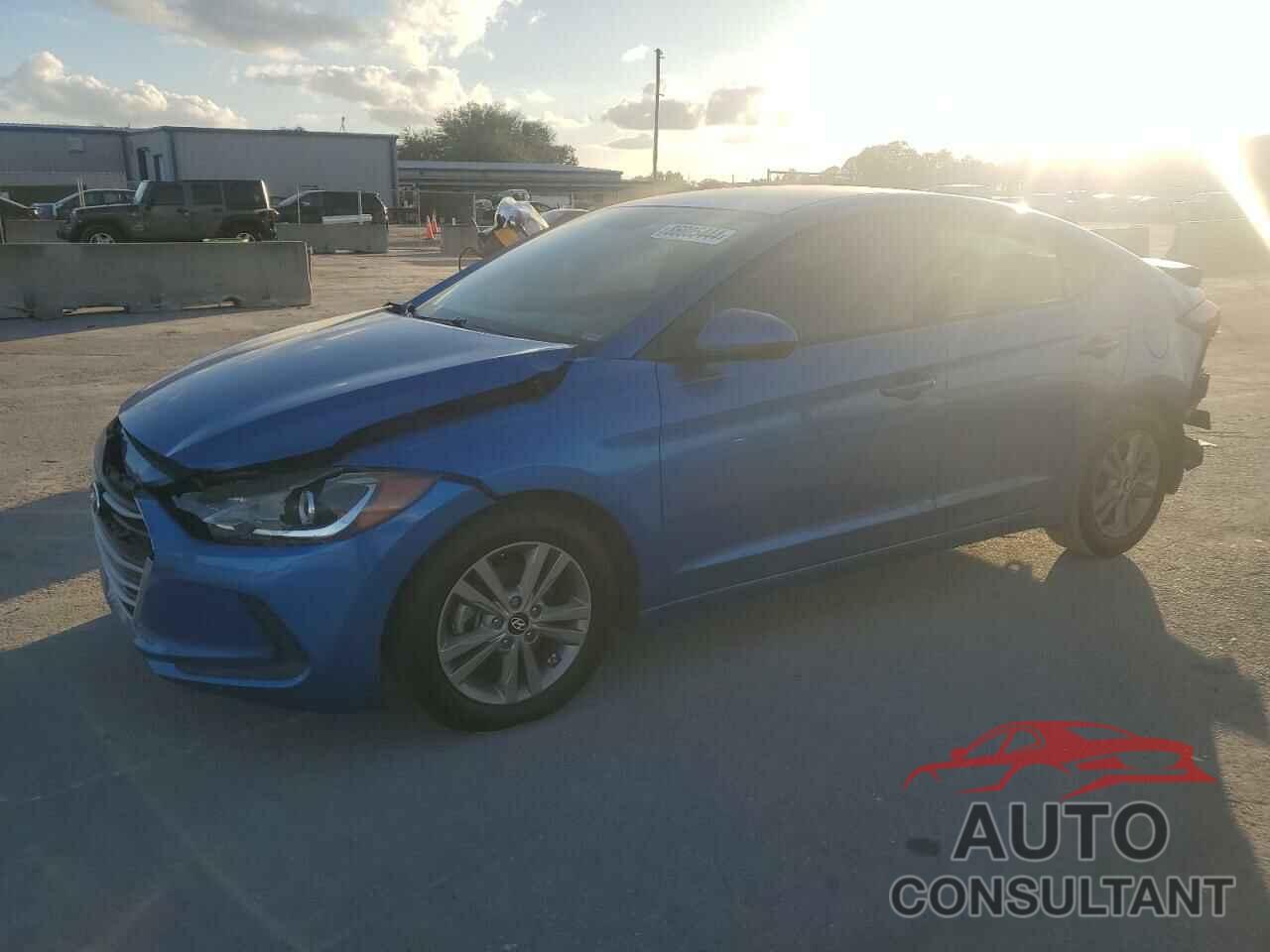 HYUNDAI ELANTRA 2017 - KMHD84LF0HU138767
