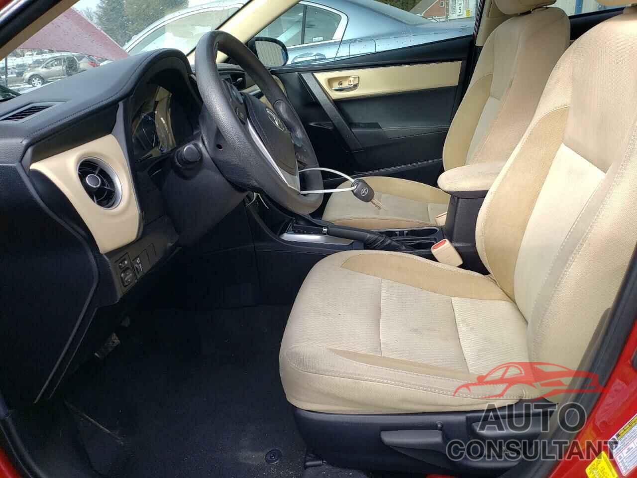 TOYOTA COROLLA 2017 - 2T1BURHE9HC878318