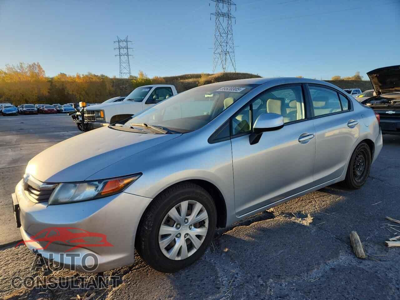 HONDA CIVIC 2012 - 19XFB2F59CE077187